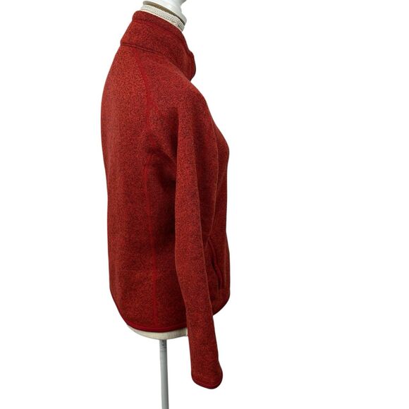 Patagonia Better Sweater Fleece Jacket 25542 Womens Size Small Wine Dark Red EUC - Picture 5 of 8
